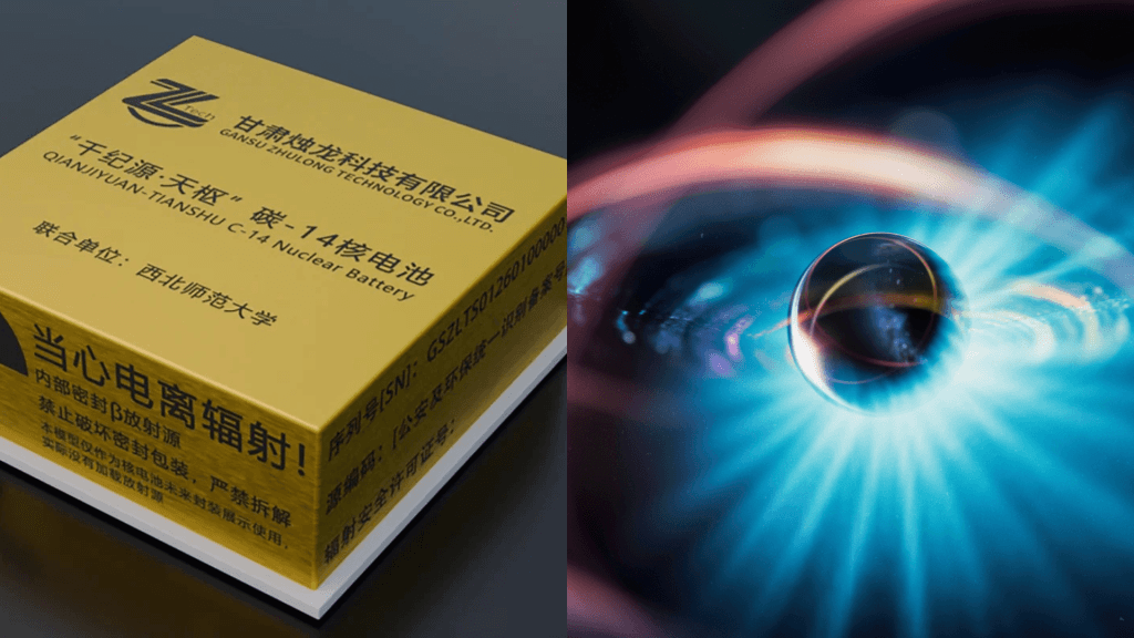 Chinese doorbraak: mini‑kernbatterij die duizenden jaren stroom levert
