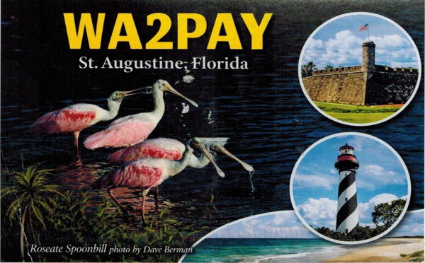QSLs: WA2PAY, W3SKY