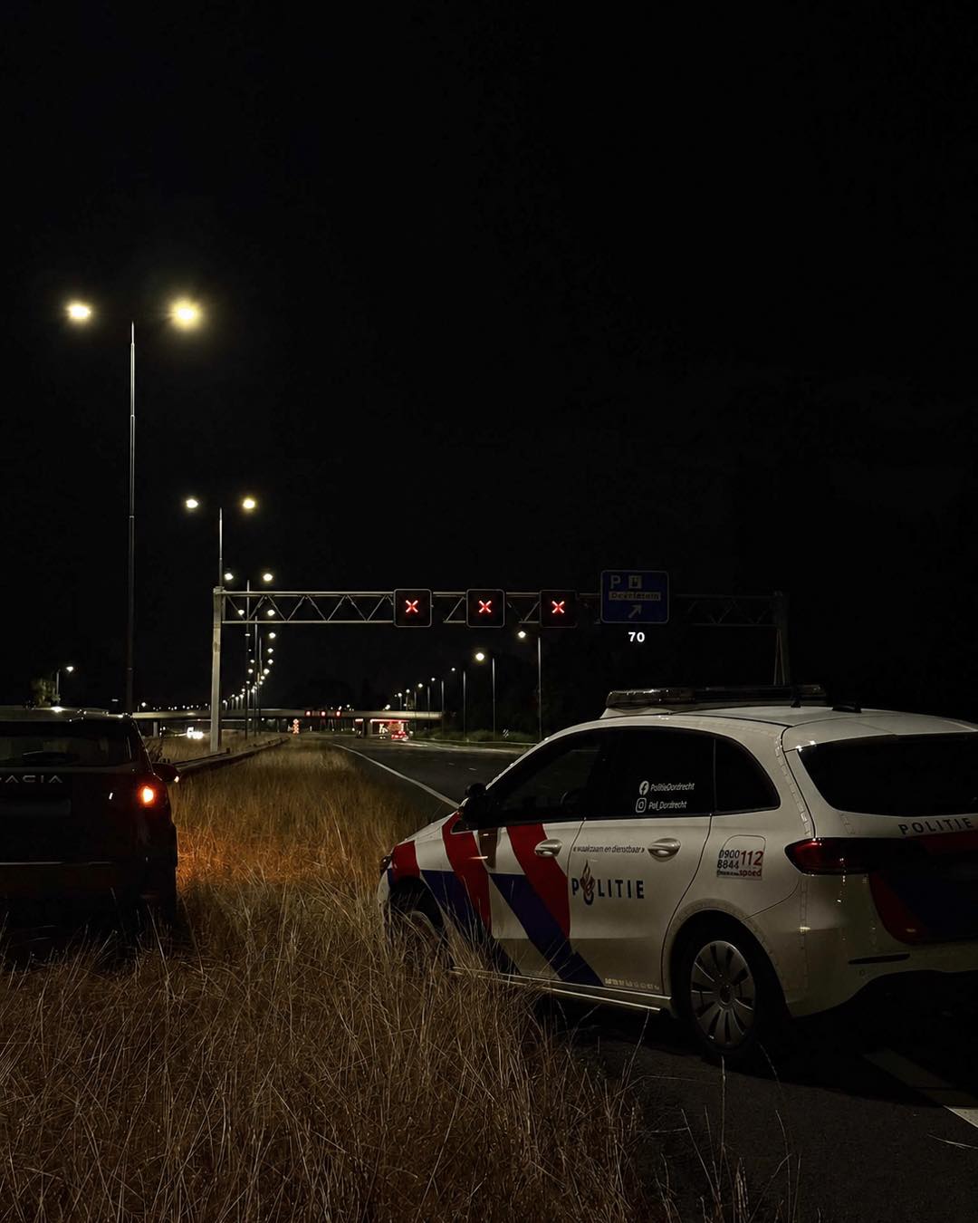 A16-bestuurder onder invloed aangehouden na gevaarlijk rijgedrag