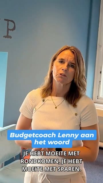 Budgetcoach Lenny legt budgetcoaching uit in video