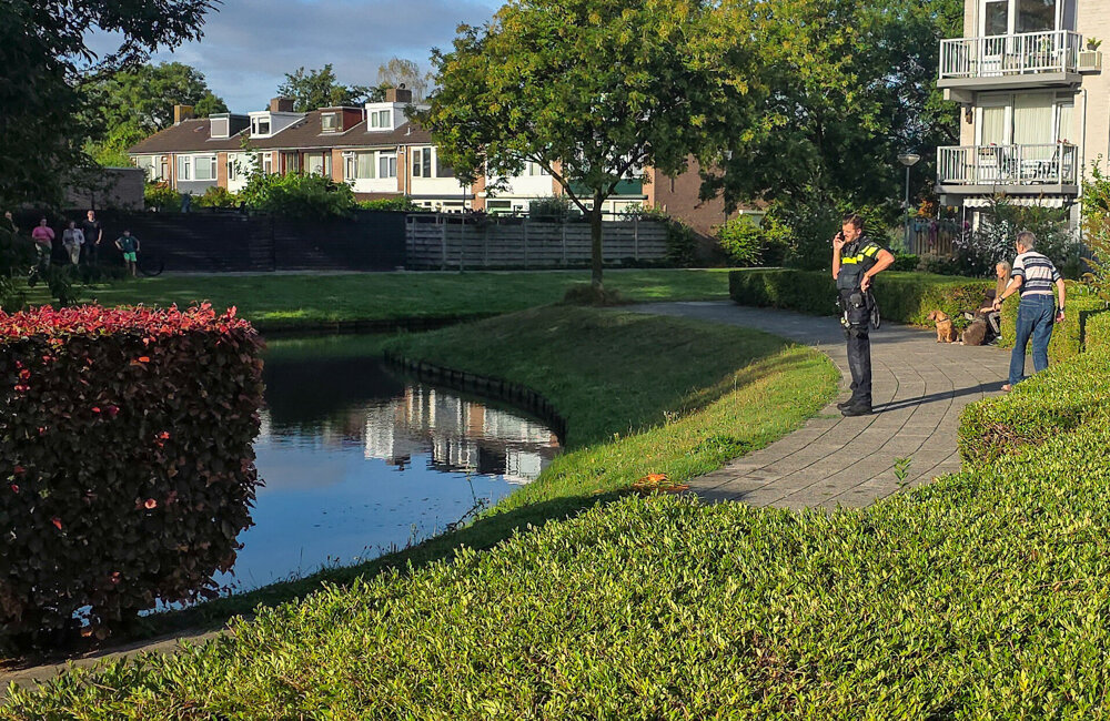 Overleden persoon in vijver blijkt 83-jarige vrouw, buurt geschrokken