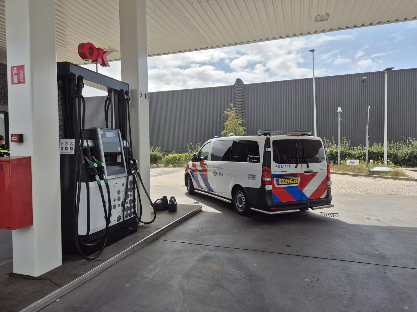 Man gearresteerd voor poging brandstichting bij tankstation