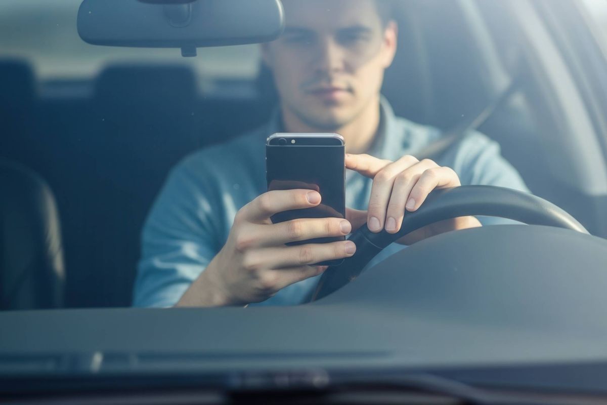 Multitasken in het verkeer bestaat niet, zegt deze verkeerspsycholoog