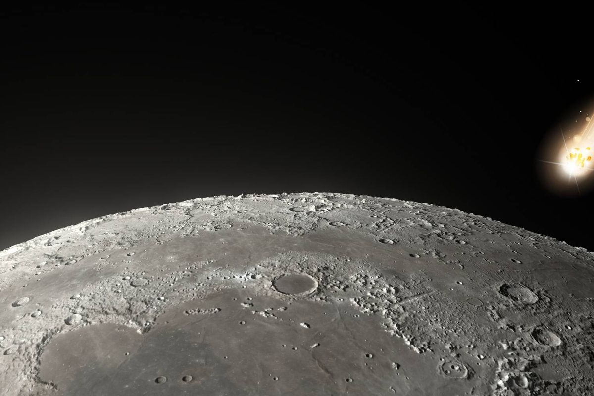 Woensdag klapt er een raket van SpaceX op de maan