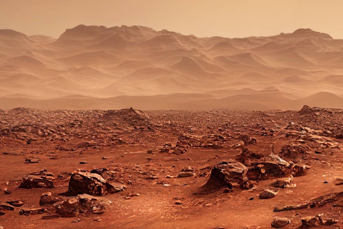 Stenen op Mars zitten vol met koolstof: maar waarom?