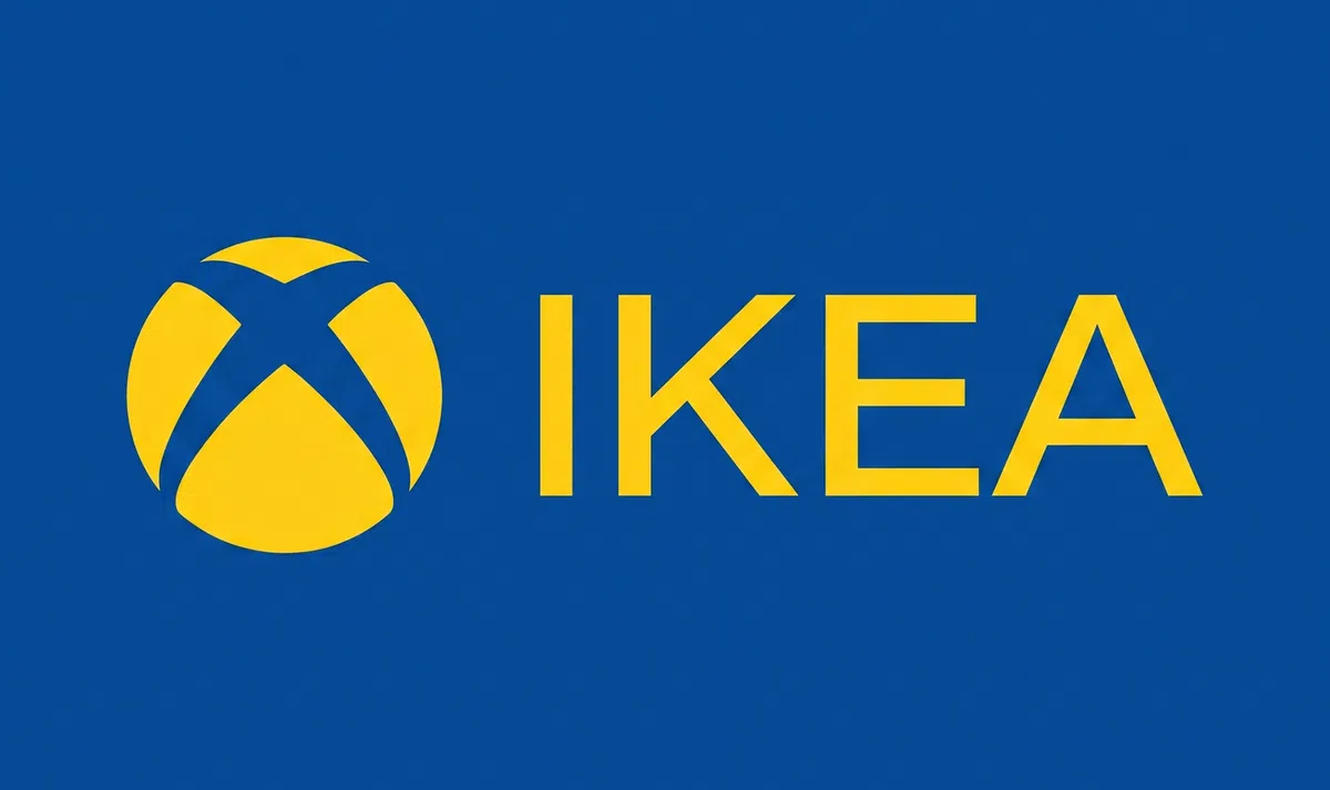 IKEA en Xbox gaan samenwerking aan - joystick-kruk en D-pad-kussen