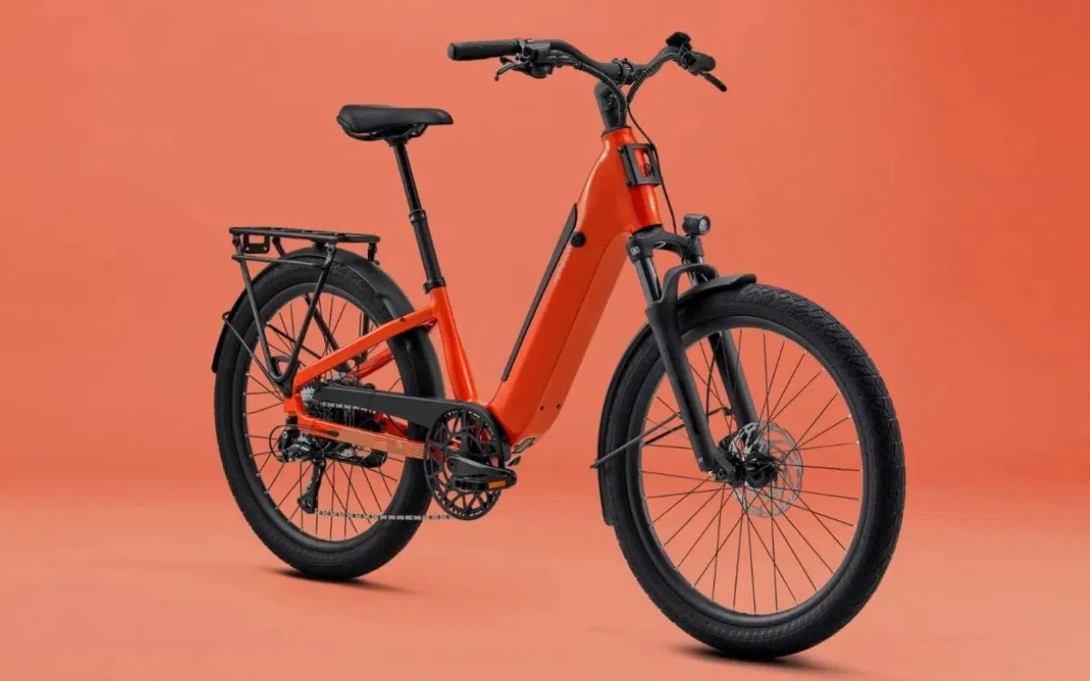 Deze nieuwe e-bike voor forenzen heeft cruise control