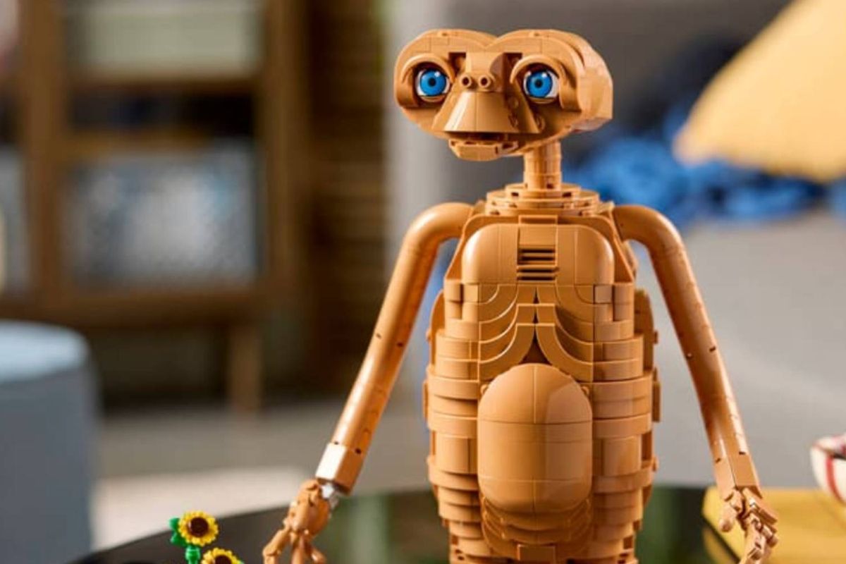 LEGO maakt een E.T. the Extra-Terrestrial die in heel veel interieurs past