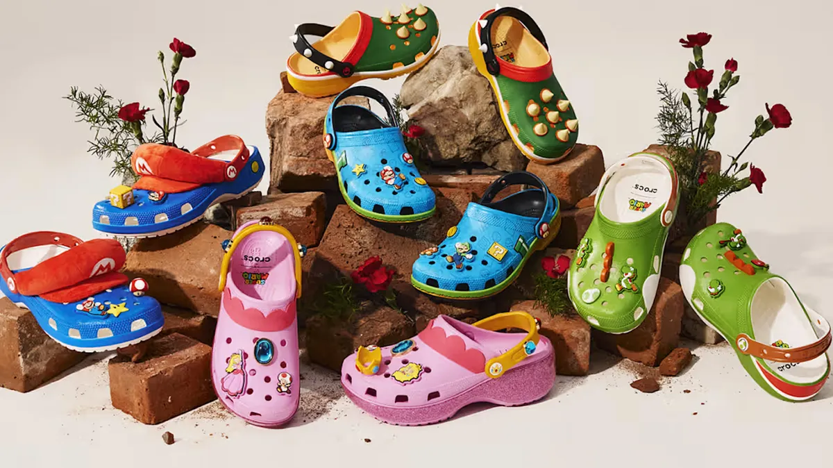 Nintendo onthult Mario Crocs: dit kosten de opvallende schoenen