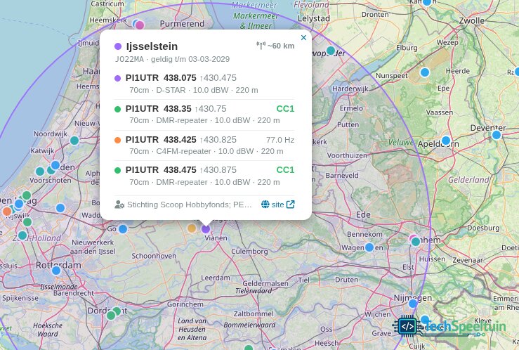 De repeaters bij IJsselstein