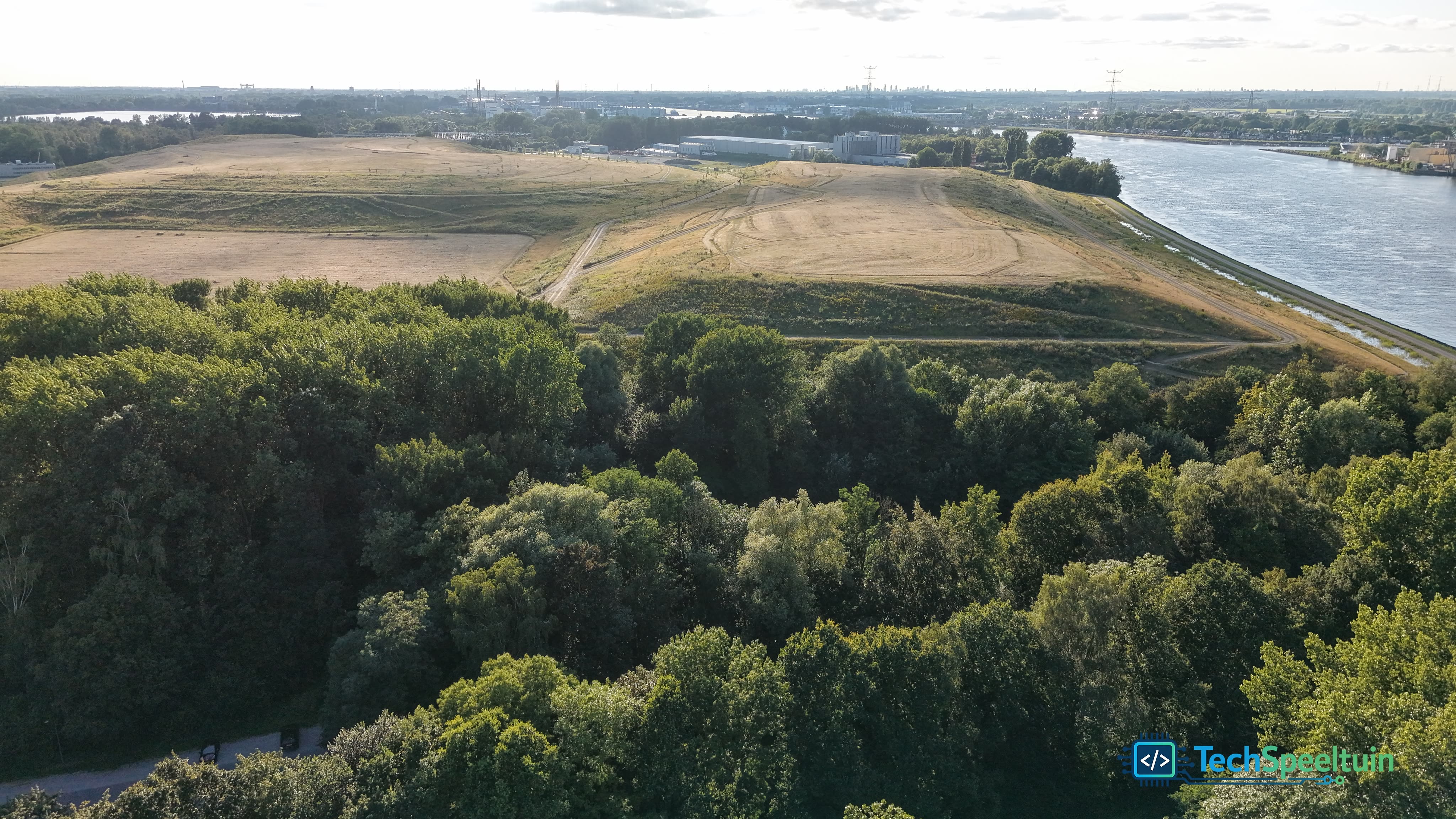 3e Merwelanden in aanbouw: Dordrecht, Nederland