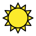 zonnig